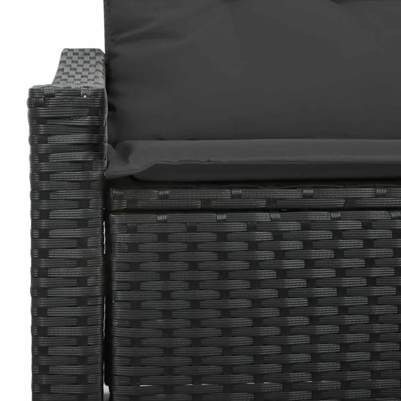 Sodo sofa su pagalve 123 x 62 x 69 cm poliratanas