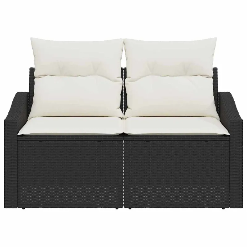 Sodo sofa su pagalve su saugykla 123 x 62 x 69 cm poliratanas
