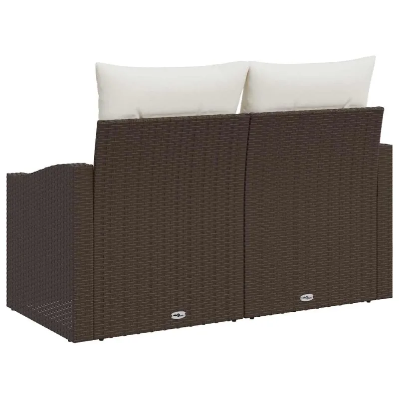 Sodo sofa su pagalve su saugykla 123 x 62 x 69 cm poliratanas