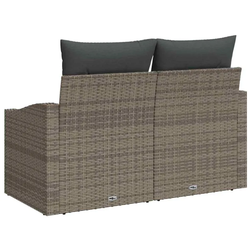 Sodo sofa su pagalve su saugykla 123 x 62 x 69 cm poliratanas
