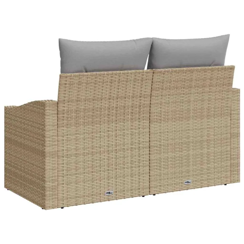 Sodo sofa su pagalve su saugykla 123 x 62 x 69 cm poliratanas