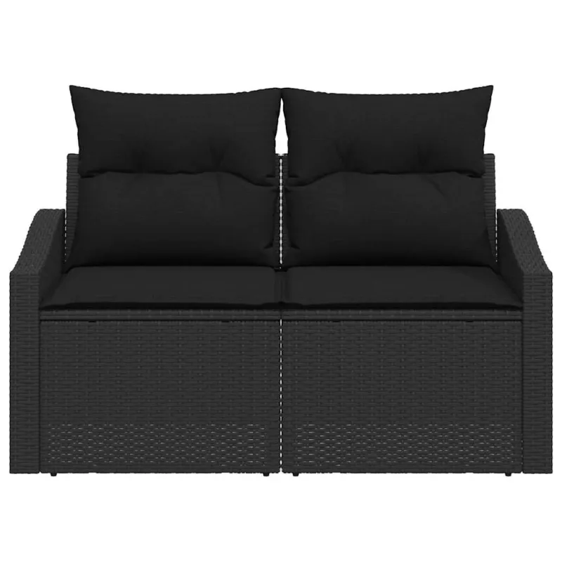 Sodo sofa su pagalve su saugykla 123 x 62 x 69 cm poliratanas
