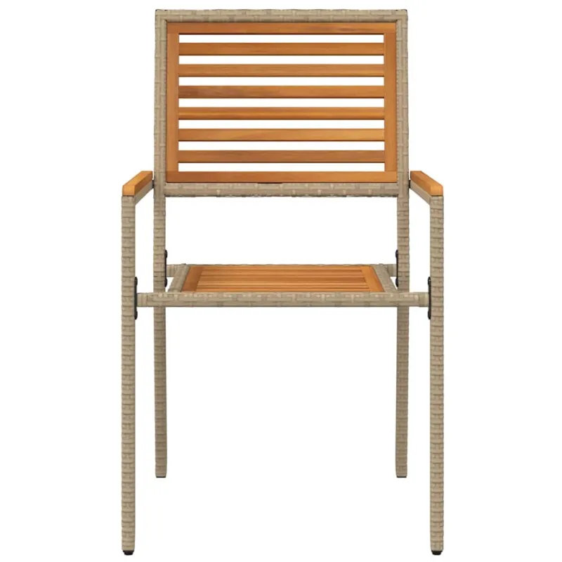 Sodo krėslai, kurie vienas ant kito sukraunami 2 pcs