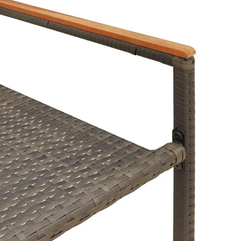 Sodo krėslai, kurie vienas ant kito sukraunami 2 pcs