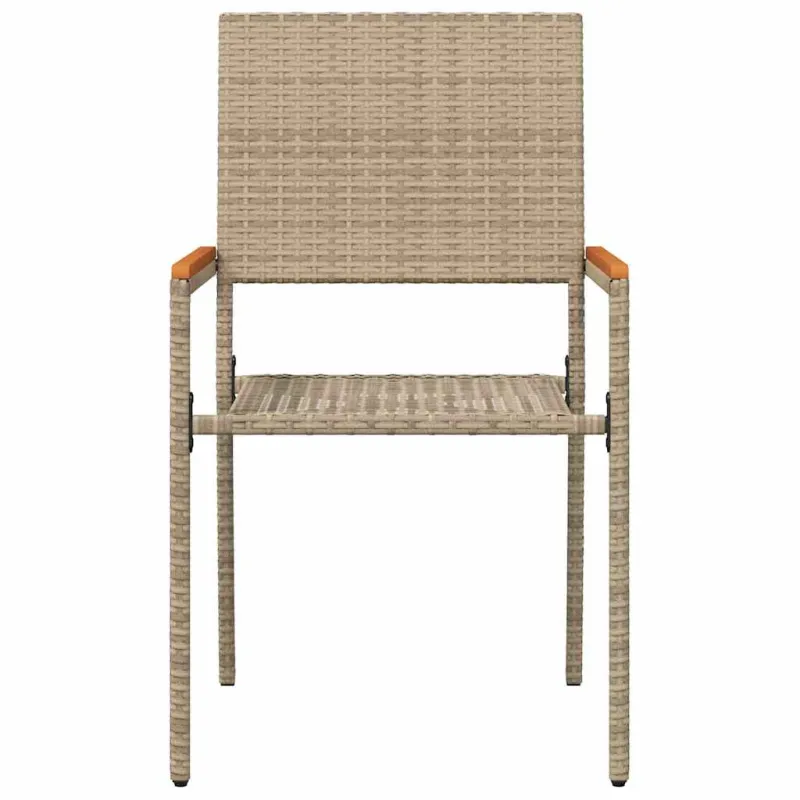 Sodo krėslai, kurie vienas ant kito sukraunami 2 pcs