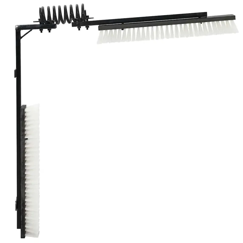 Karvių šepetys Reguliuojamas Juoda ir Balta 84 x 10 x 91 cm PVC