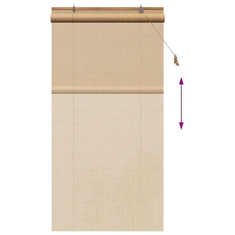 Roletas Ruda 120 x 220 cm Bambukas