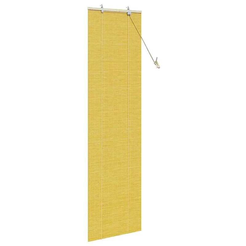 Roletas Geltona 60 x 220 cm Bambukas