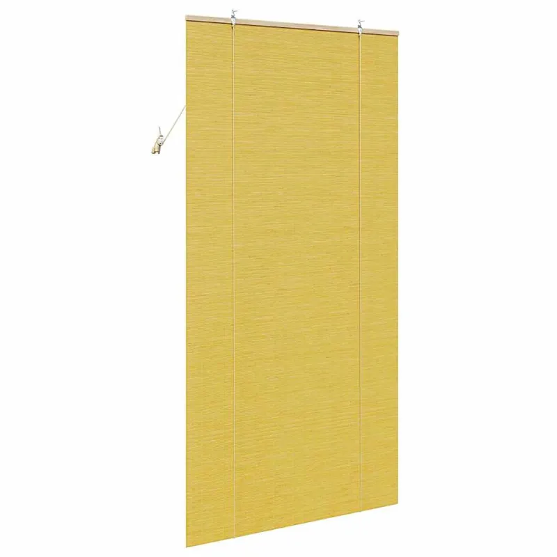 Roletas Geltona 110 x 220 cm Bambukas