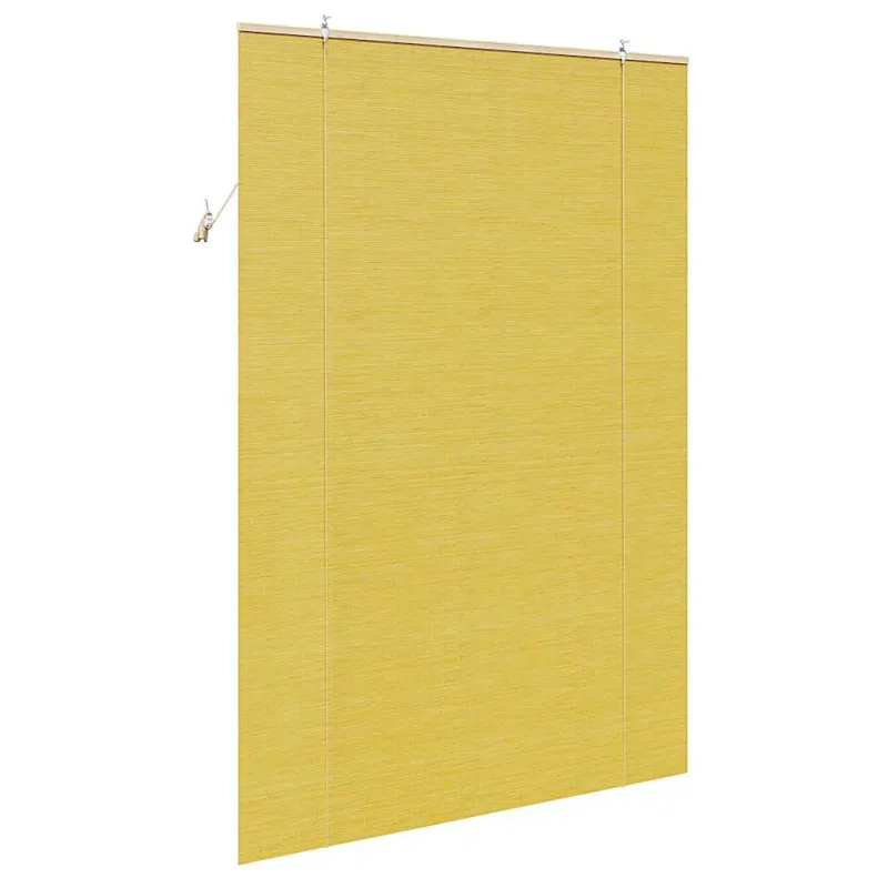 Roletas Geltona 150 x 220 cm Bambukas