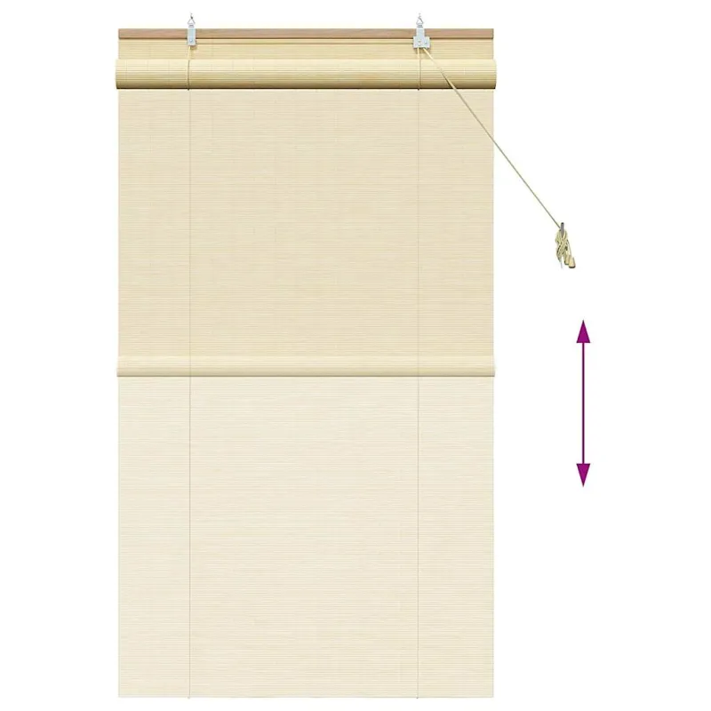 Roletas Gamta 80 x 160 cm Bambukas