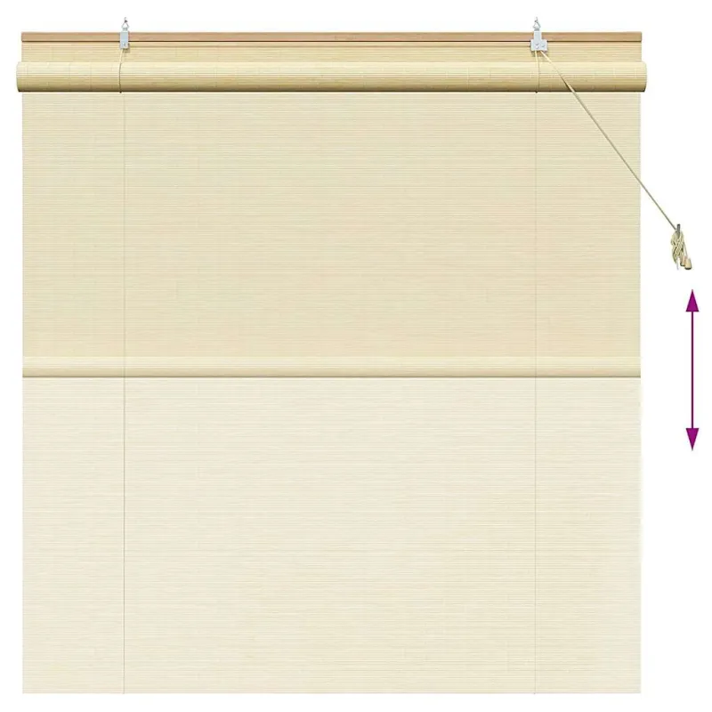 Roletas Gamta 140 x 160 cm Bambukas
