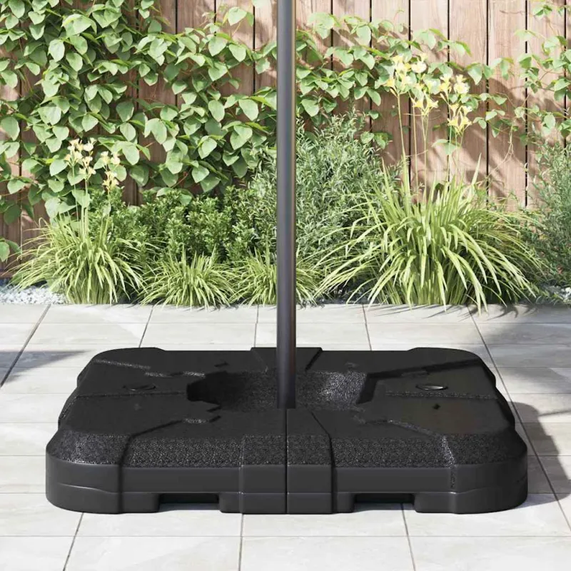 Cantilever skėčio pagrindas Juoda 88,5 x 88,5 x 12 cm