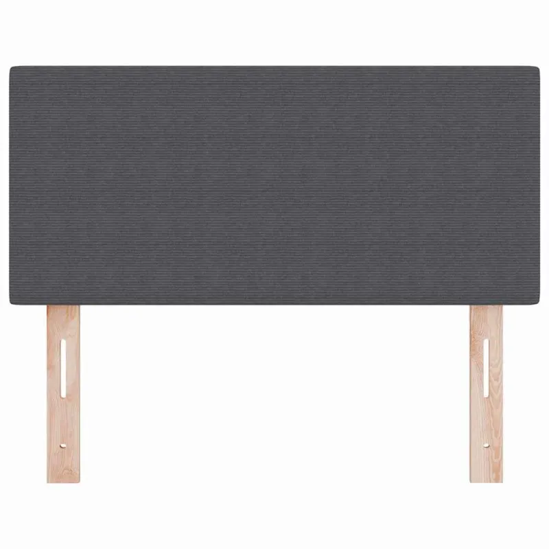 Galvūgalis Tamsiai pilka 90 cm Kordūrinis audinys