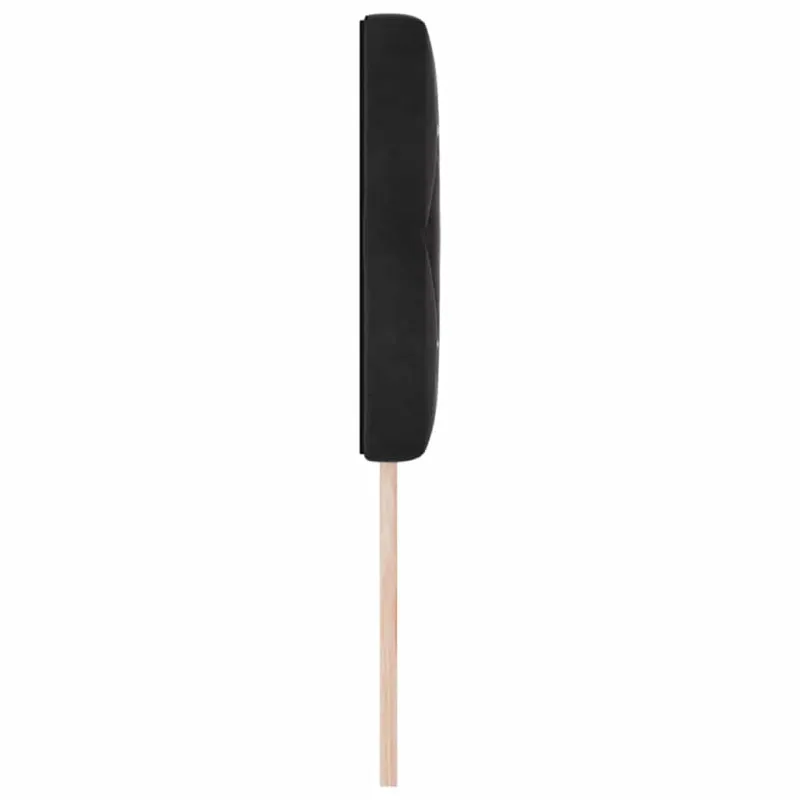 Galvūgalis Juodas 80 cm Aksomas