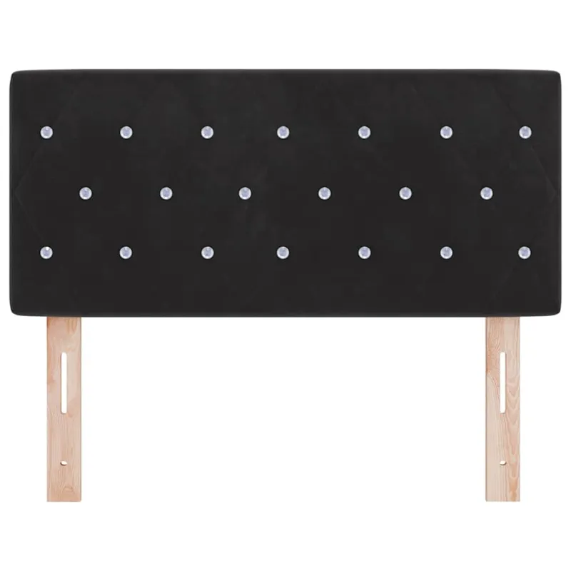 Galvūgalis Juodas 100 cm Aksomas