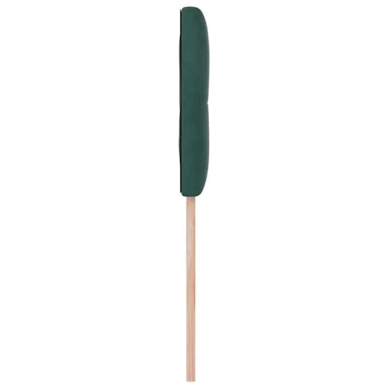 Galvūgalis Tamsiai žalia 90 cm Aksomas