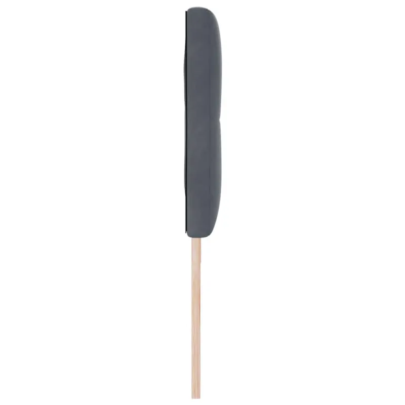 Galvūgalis Tamsiai pilka 180 cm Aksomas