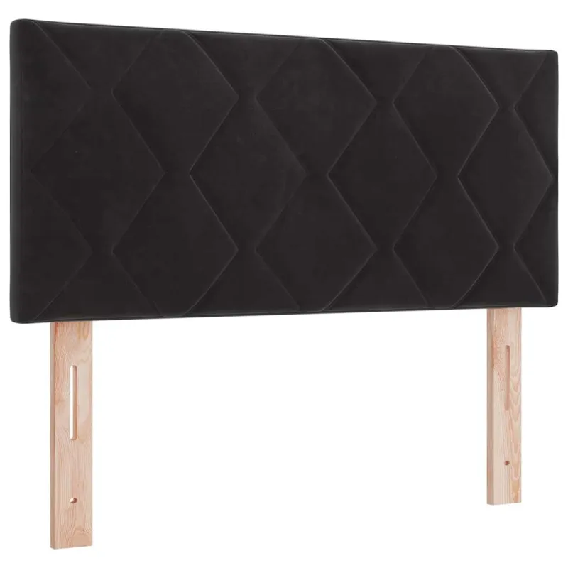 Galvūgalis Juodas 90 cm Aksomas