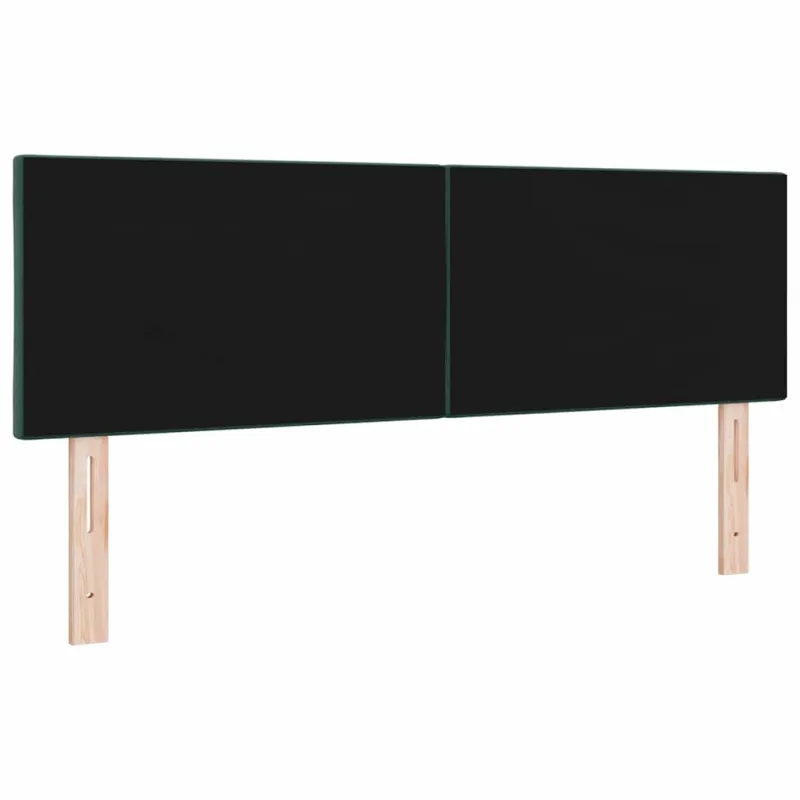 Galvūgalis Tamsiai žalia 144 cm Aksomas