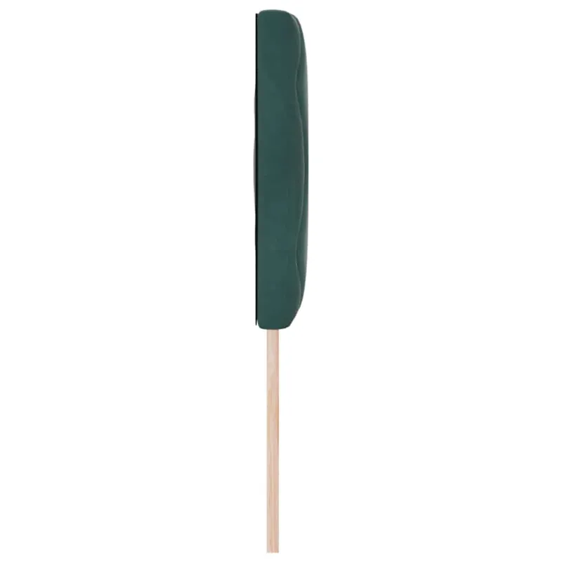 Galvūgalis Tamsiai žalia 144 cm Aksomas
