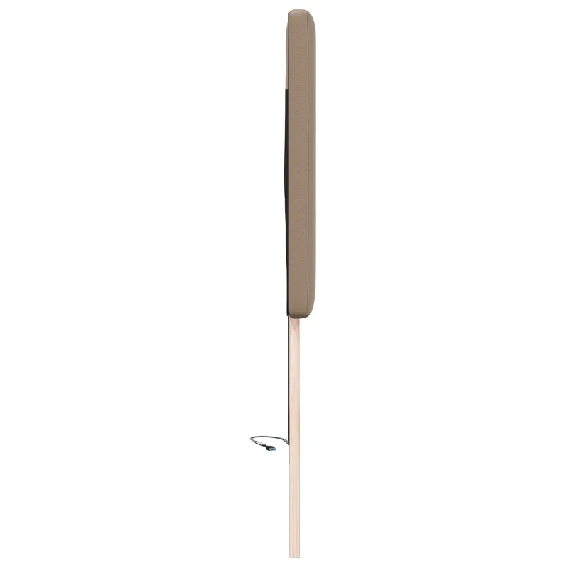 LED galvūgalis Kapučino 90 cm Dirbtinė oda
