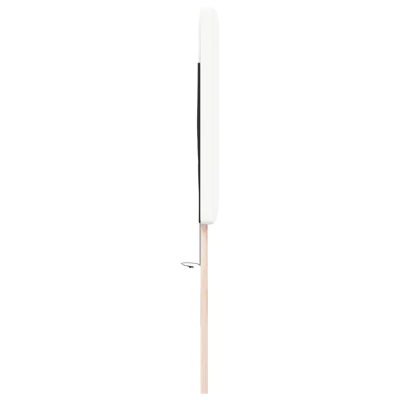 LED galvūgalis Balta 200 cm Dirbtinė oda