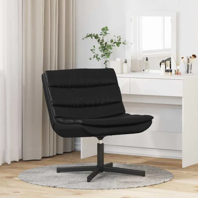 Sukamasis krėslas Juoda 63 x 75 x 76 cm PU