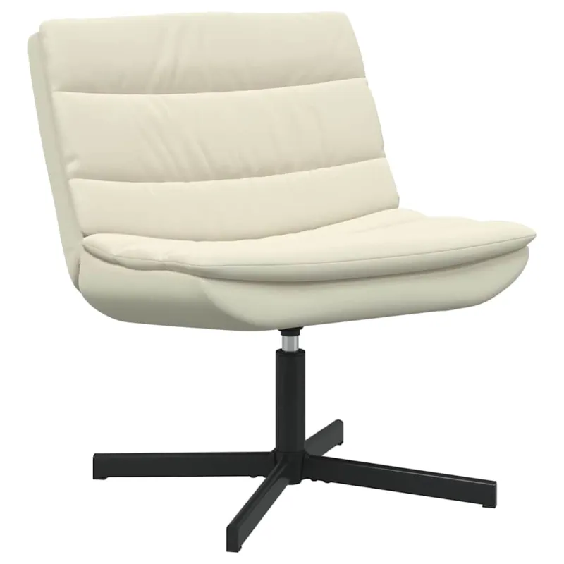 Sukamasis krėslas Kreminė 63 x 75 x 76 cm PU
