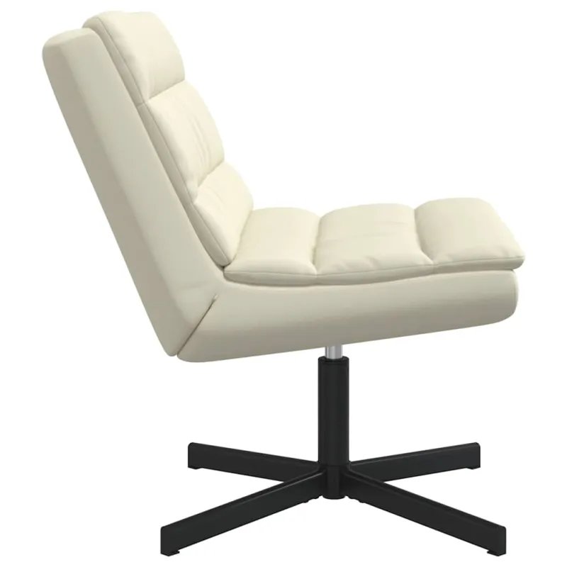 Sukamasis krėslas Kreminė 63 x 75 x 76 cm PU