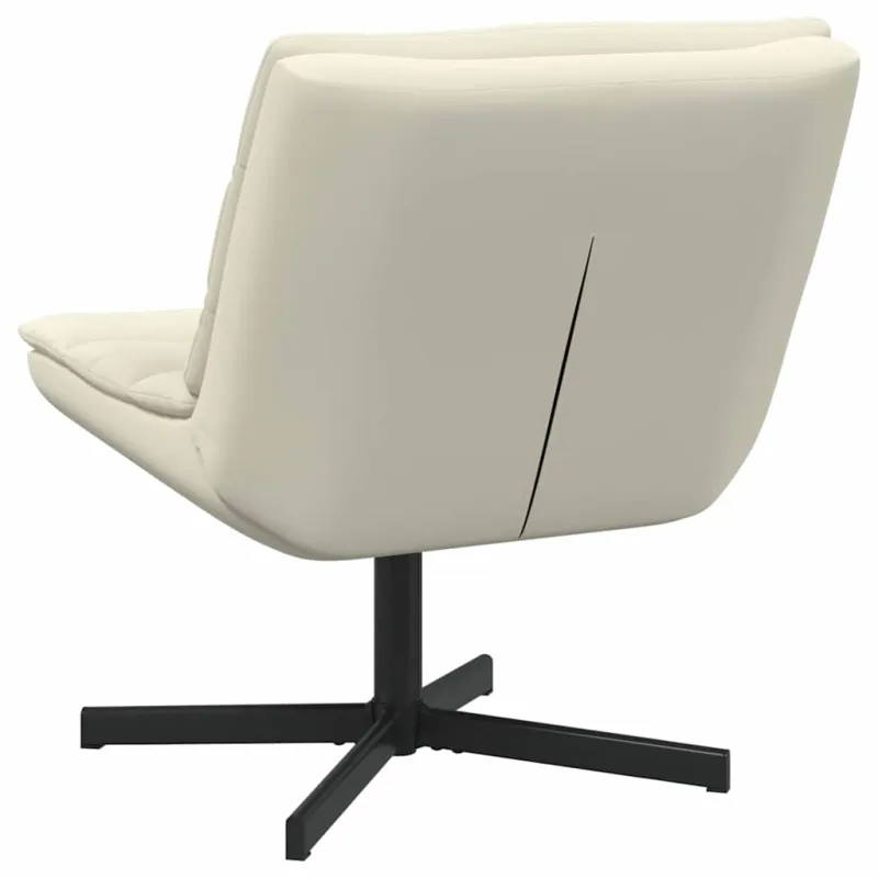 Sukamasis krėslas Kreminė 63 x 75 x 76 cm PU