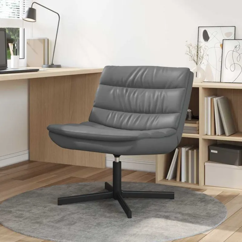 Sukamasis krėslas Pilka 63 x 75 x 76 cm PU