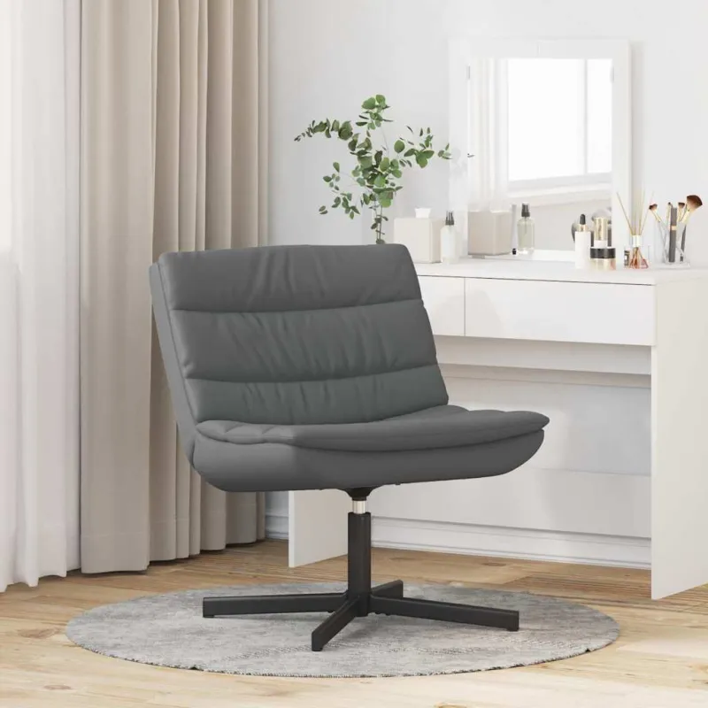 Sukamasis krėslas Pilka 63 x 75 x 76 cm PU