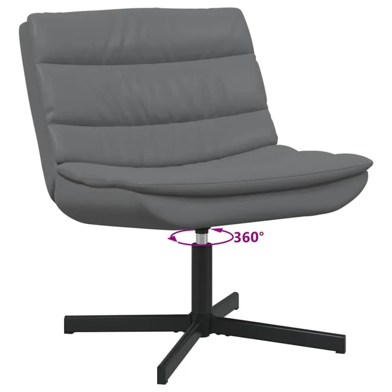 Sukamasis krėslas Pilka 63 x 75 x 76 cm PU