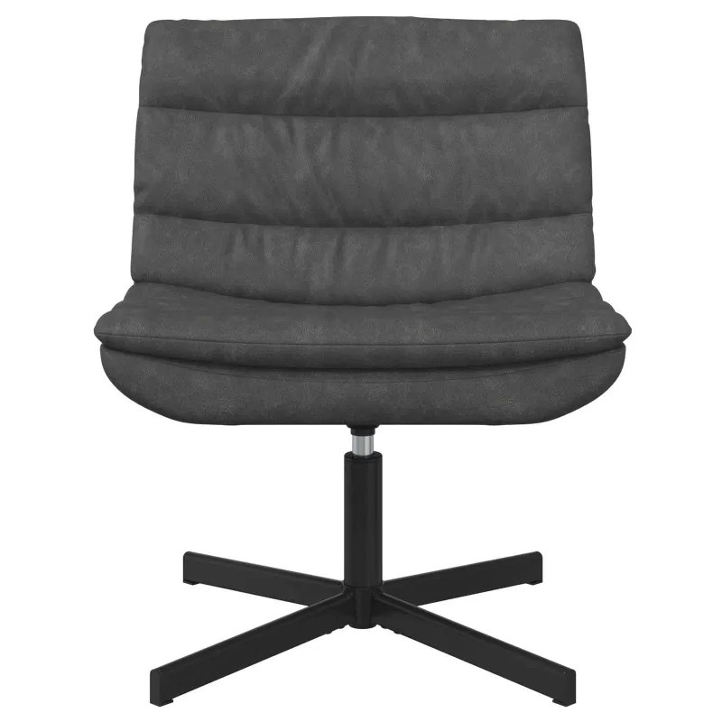 Sukamasis krėslas Juoda 63 x 75 x 76 cm Antikinis PU