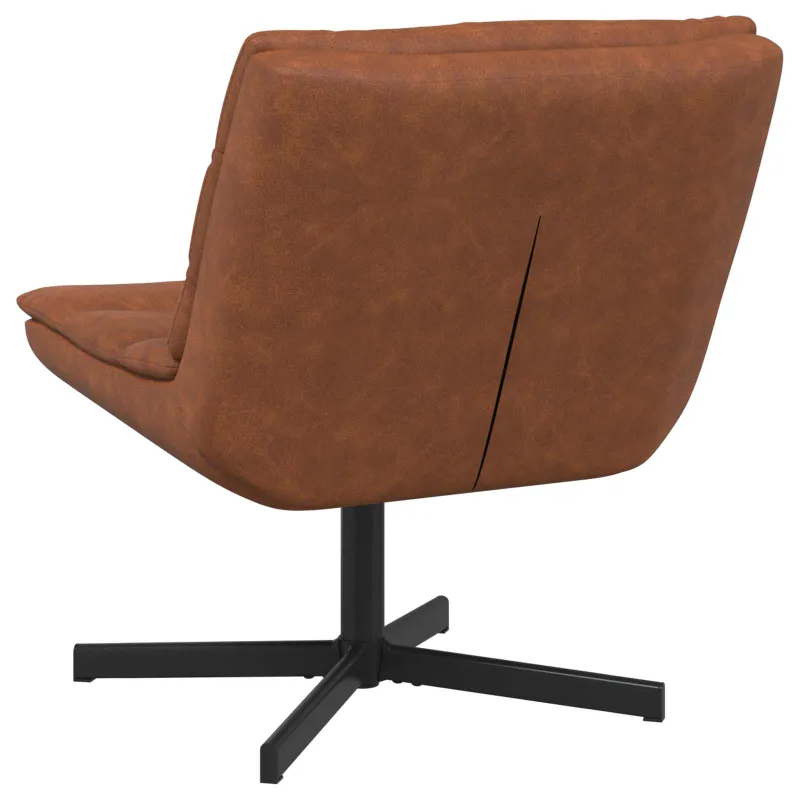 Sukamasis krėslas Ruda 63 x 75 x 76 cm Antikinis PU