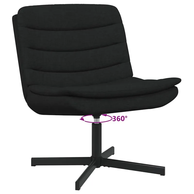 Sukamasis krėslas Juoda 63 x 75 x 76 cm audinys