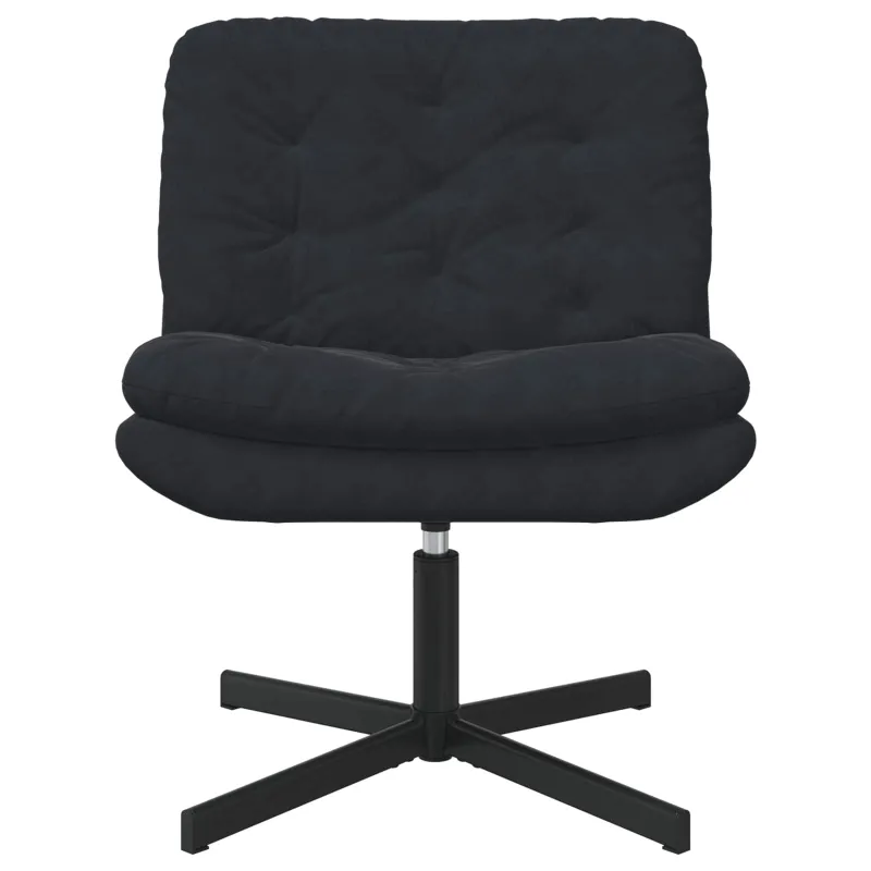 Sukamas poilsio krėslas Juoda 63 x 75 x 76 cm Aksomas