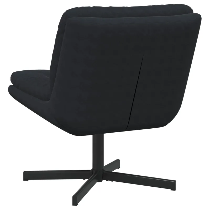 Sukamas poilsio krėslas Juoda 63 x 75 x 76 cm Aksomas