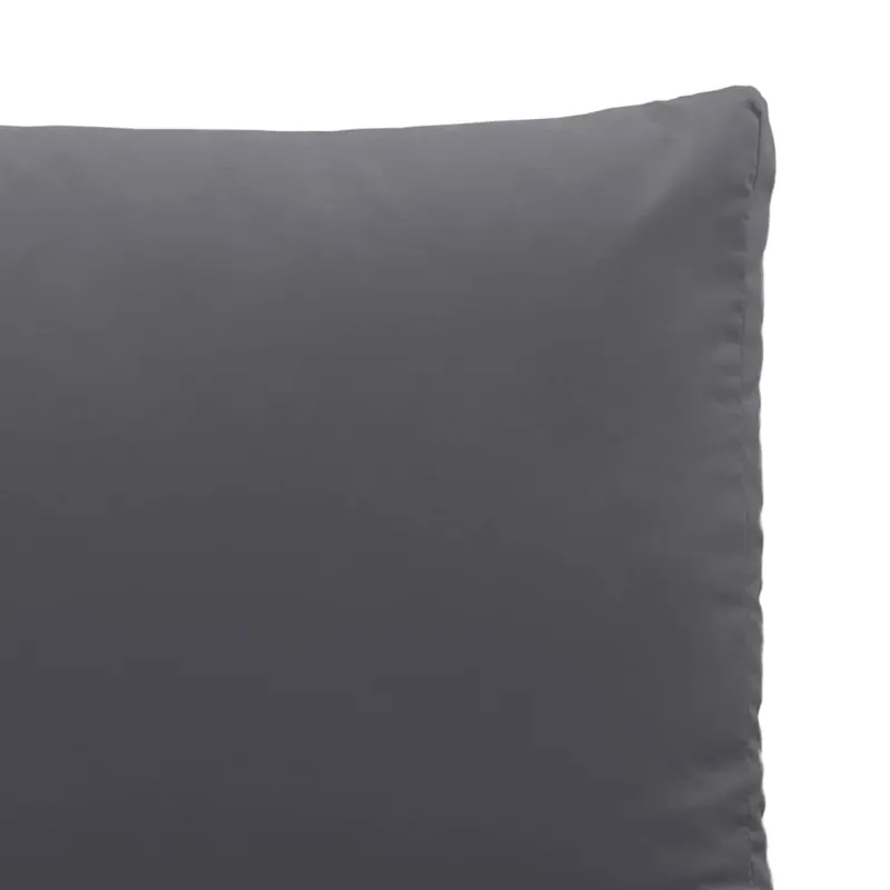 Sodo sofa su pagalve Antracitas 200,5 x 70 x 85,5 cm Plienas