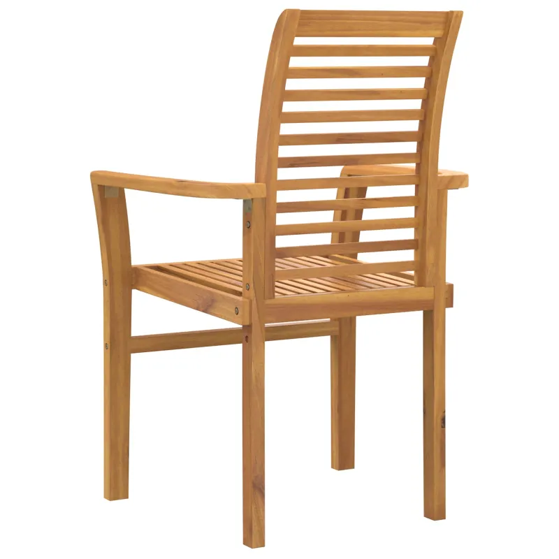 Valgomasis krėslas 2 pcs Ruda 62 x 55 x 94 cm Kieto teka medžio