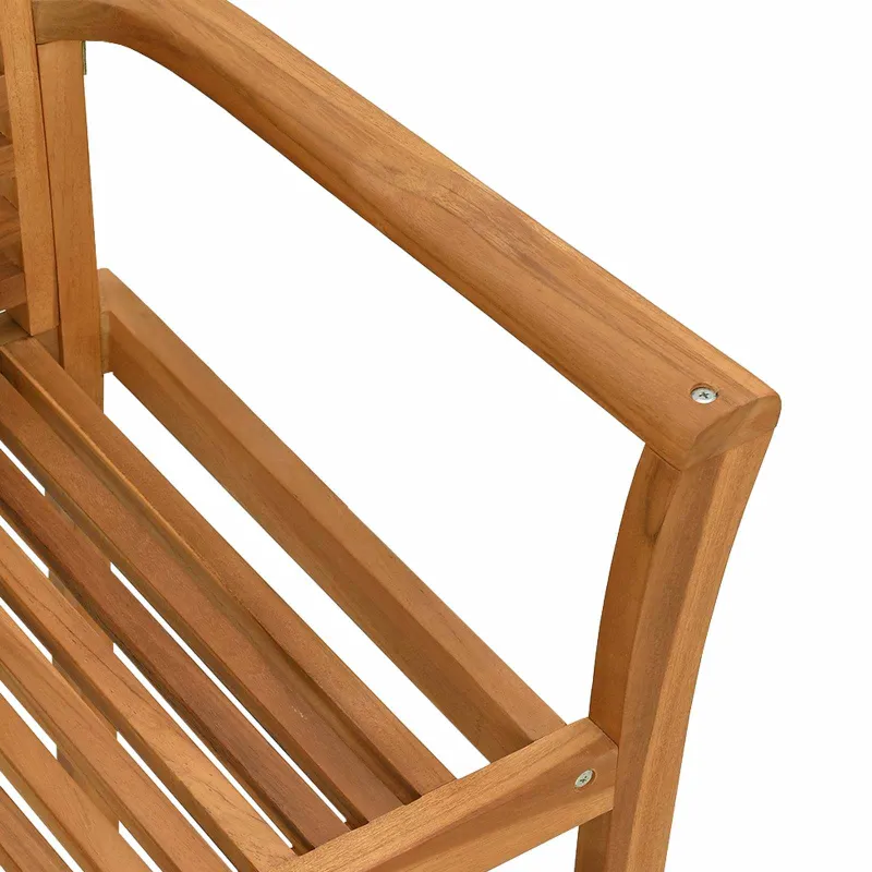 Valgomasis krėslas 2 pcs Ruda 62 x 55 x 94 cm Kieto teka medžio