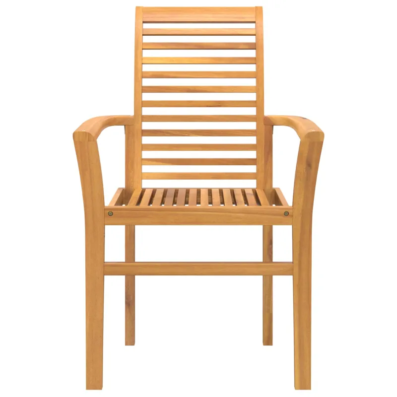 Valgomasis krėslas 4 pcs Ruda 62 x 55 x 94 cm Kieto teka medžio