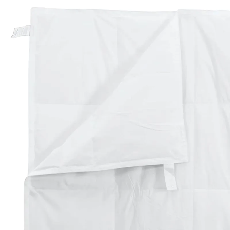 2-in-1 Antklodė Balta 135 x 200 cm Plunksna