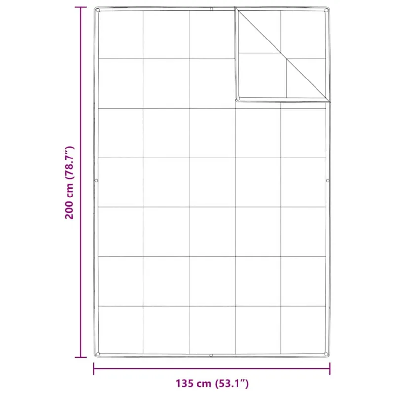 2-in-1 Antklodė Balta 135 x 200 cm Plunksna