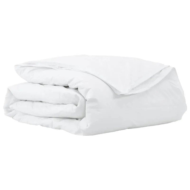 2-in-1 Antklodė Balta 200 x 220 cm Plunksna