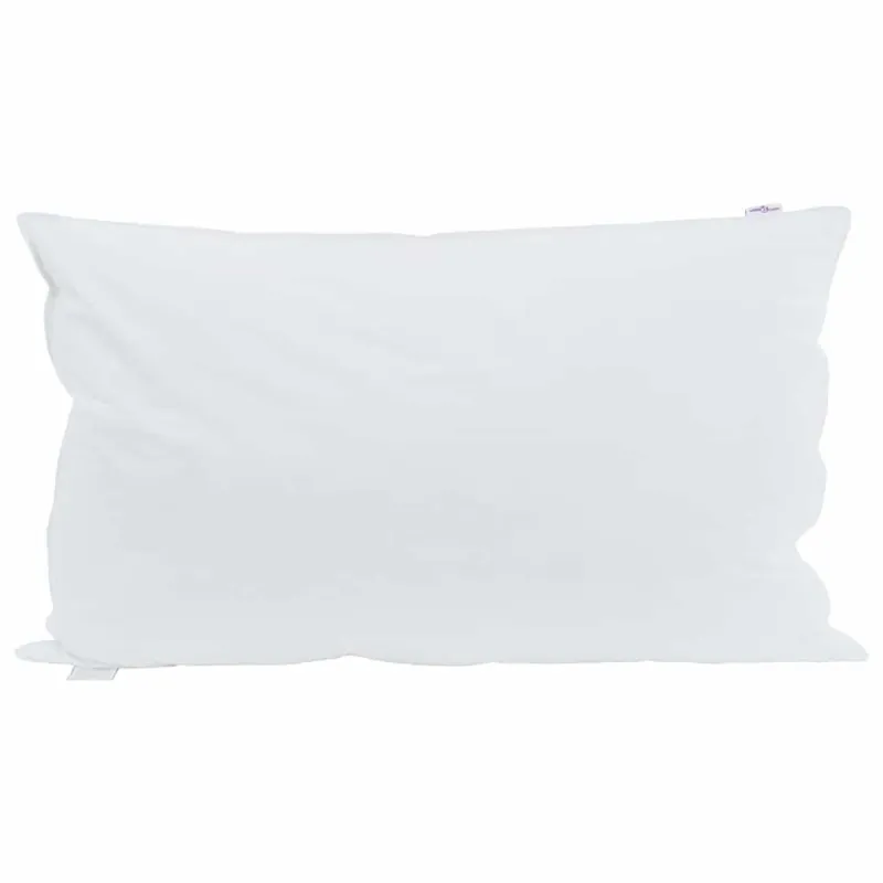 Pagalvė su pagalve 2 pcs Balta 40 x 80 cm Plunksna