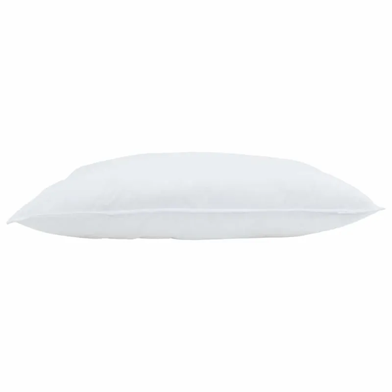Pagalvė su pagalve 2 pcs Balta 50 x 75 cm Plunksna