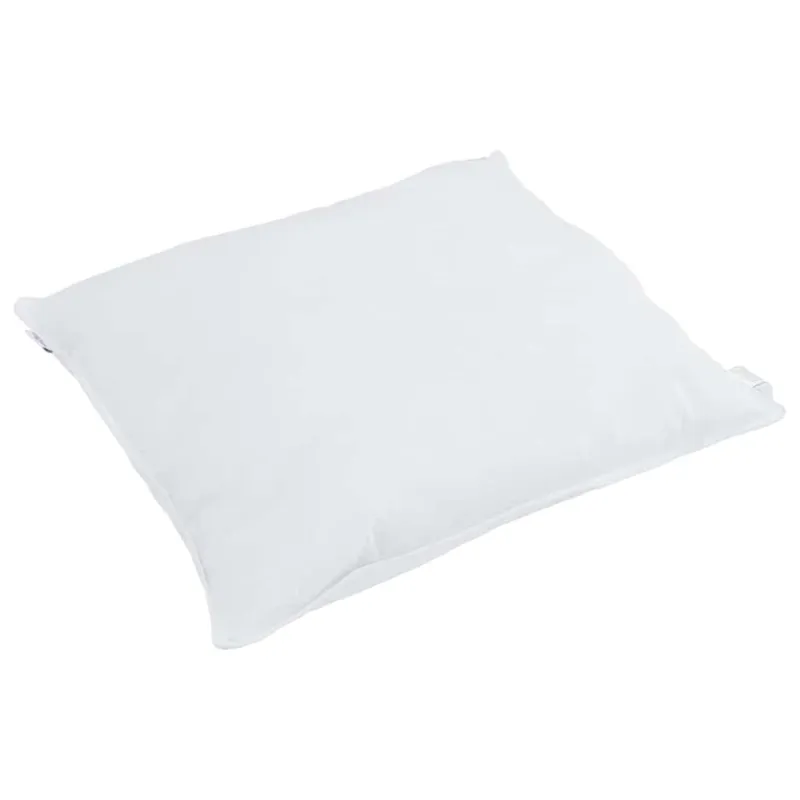 Pagalvė su pagalve 2 pcs Balta 80 x 80 cm Plunksna