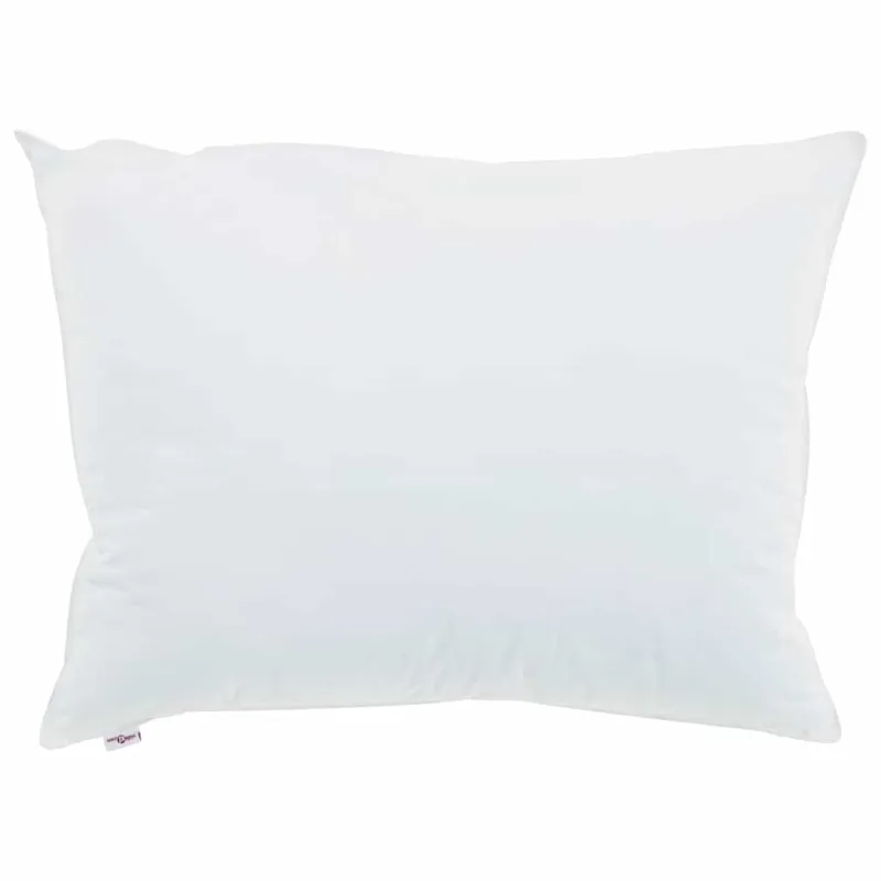 Pagalvė su pagalve 2 pcs Balta 70 x 90 cm Medvilnė